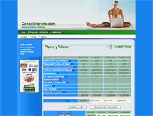 Tablet Screenshot of hosting.conexionpyme.com